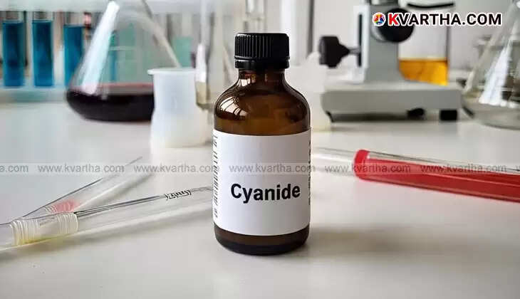  Illustrative image of cyanide crystals. 