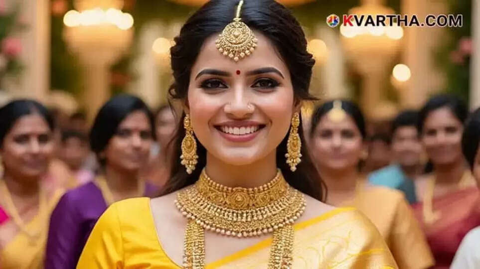 Bride Representing Kerala Gold Price November 06