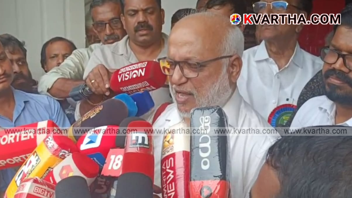  Representational image reflecting CPM leader M A Baby's press meet and political statements