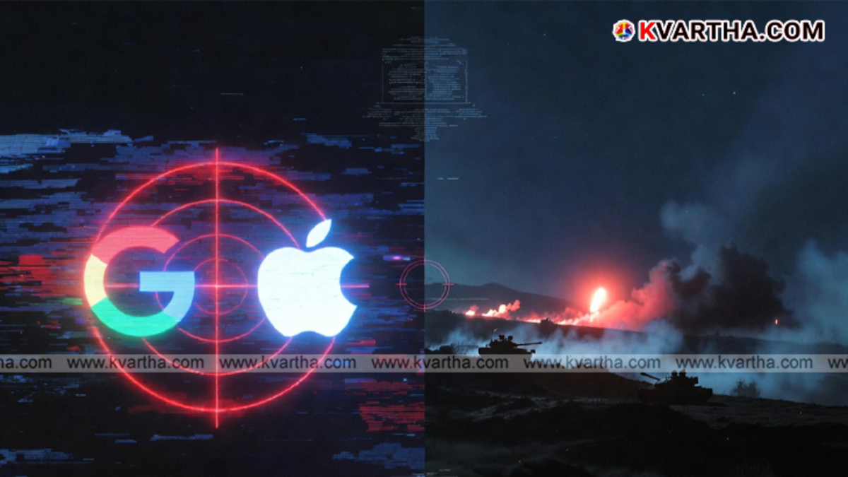 Digital security alert representing threats against American tech companies in the Middle East during the 2026 conflict.