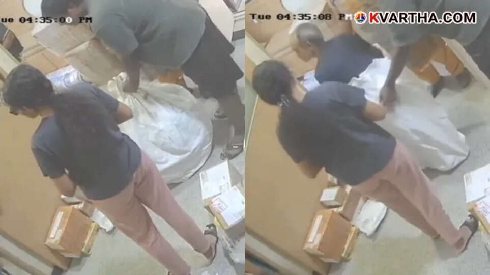Woman in Bangalore courier father in sack for viral reel prank
