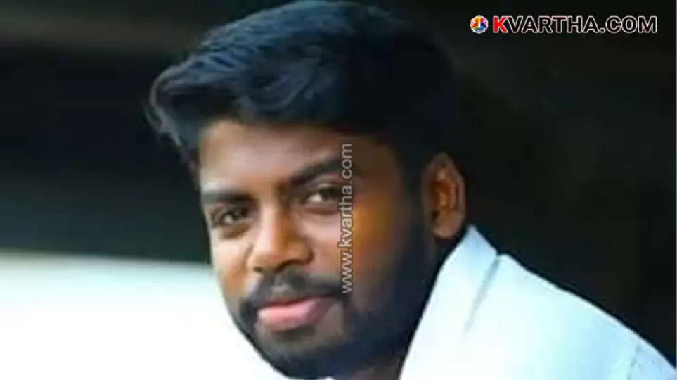 Photo of Anton Jose, who died by suicide in Kannur.