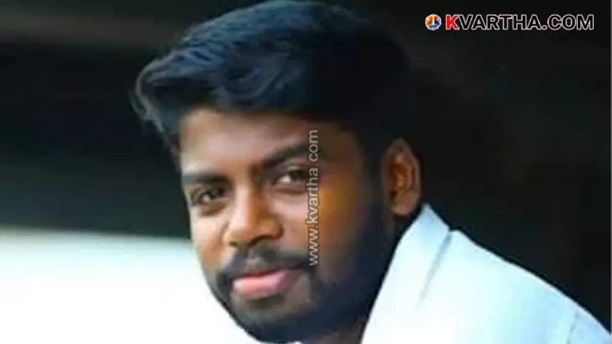 Photo of Anton Jose, who died by suicide in Kannur.