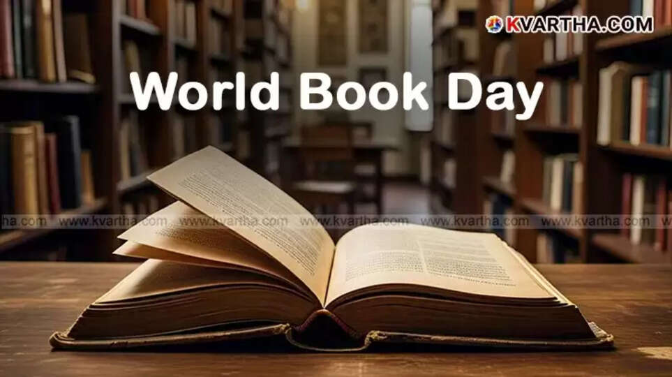 Statue of William Shakespeare during World Book Day event