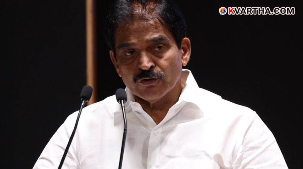 KC Venugopal speaking in the Indian Parliament