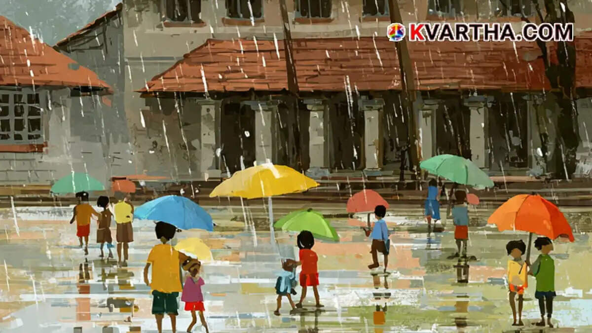  Image Representing Red alert in Kasaragod district; holiday declared for educational institutions on Saturday.