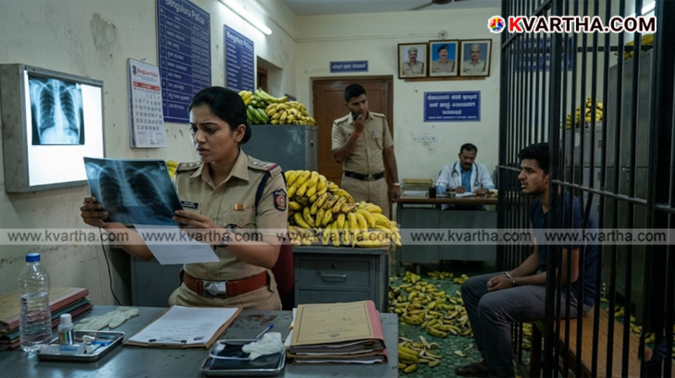 Representative image of an accused in police custody.