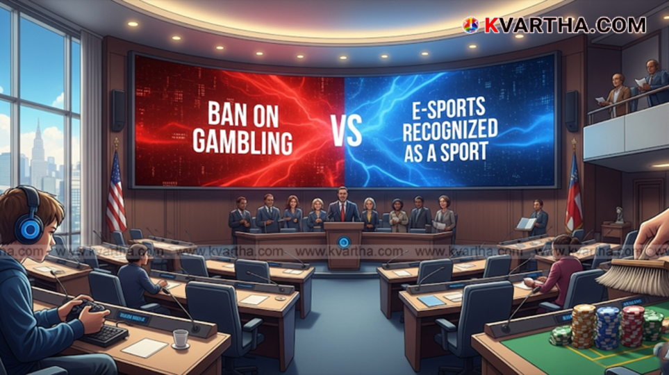 A person holding a smartphone, representing online gaming.