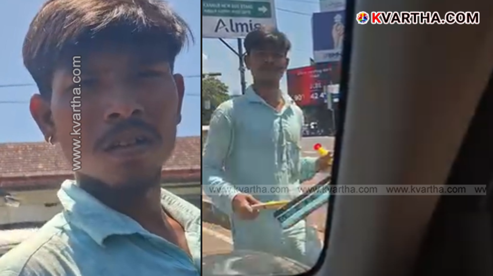 Kannur Caltex signal junction traffic