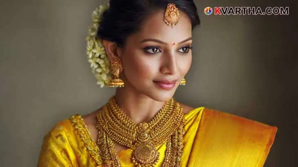 Bride Representing Kerala Gold Price May 07 