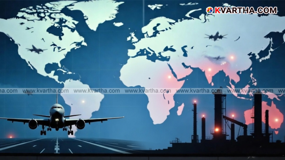  Airport display board in Pakistan showing cancelled international flights due to airspace closure