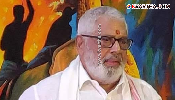 Former RSS Kerala Pranta Sanghchalak P E B Menon