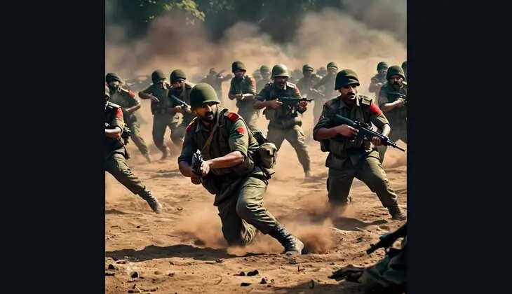 Encounter between security forces and militants in Kashmir