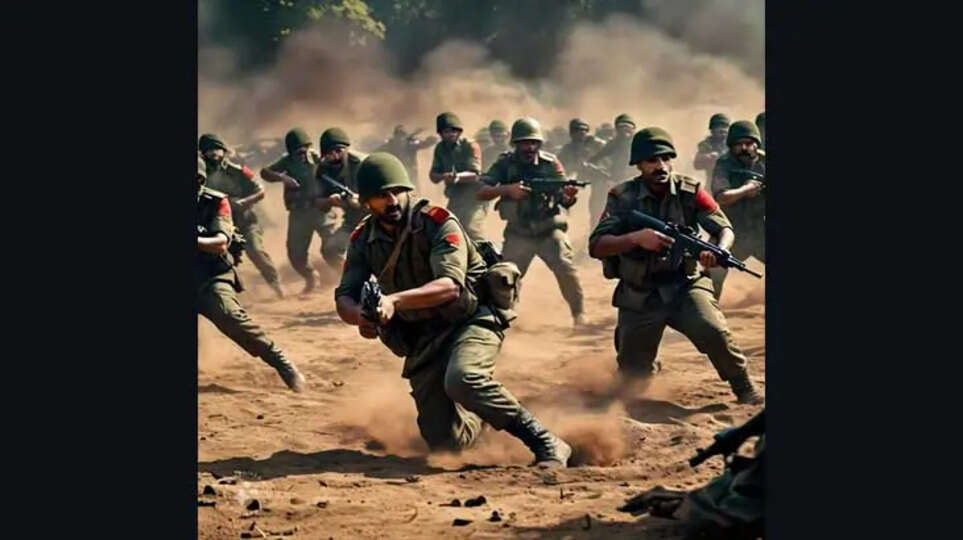 Encounter between security forces and militants in Kashmir