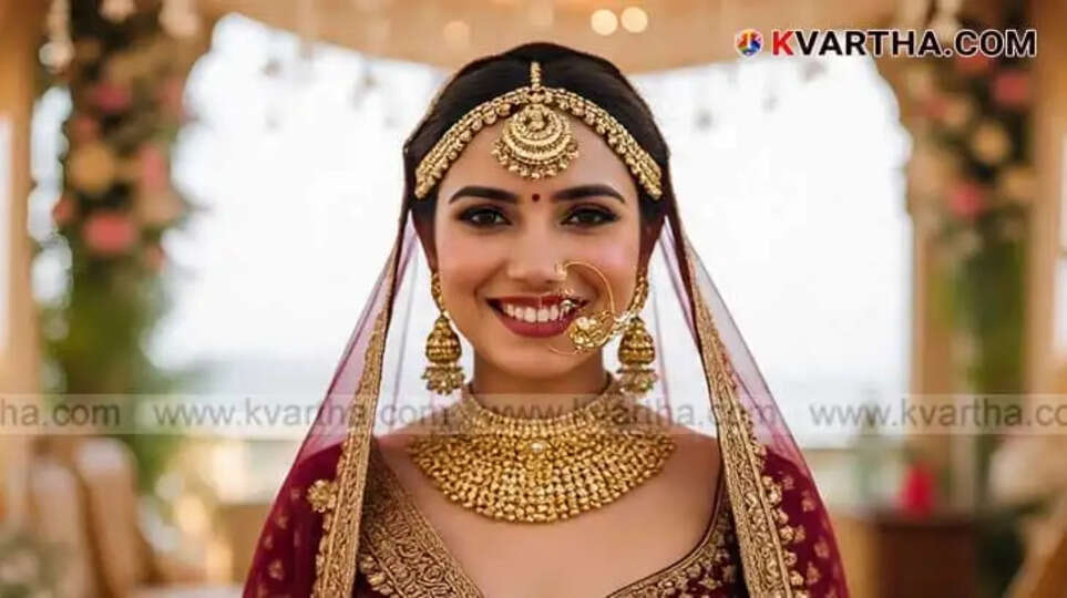 Bride Representing Kerala Gold Price March 06 Afternoon