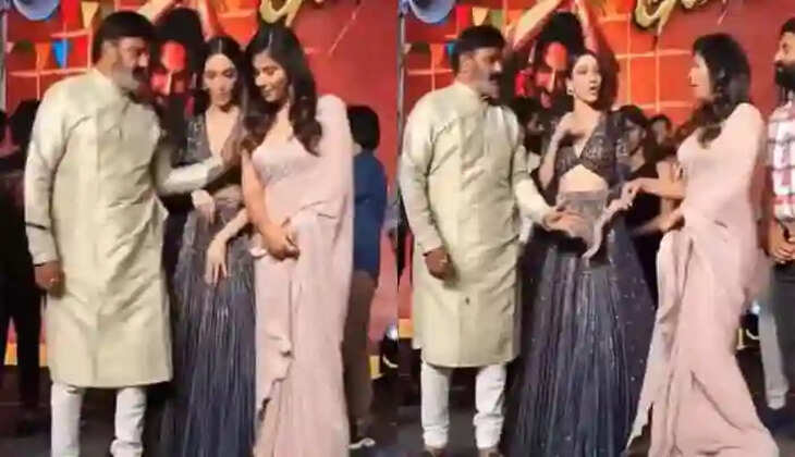 Nandamuri Balakrishna Pushes Away Actress Anjali On Stage At 'Gangs Of Godavari' Event, Netizens Furious, Thamilnadu, News, Nandamuri Balakrishna, Pushse, Controversy, Actress Anjali, National News