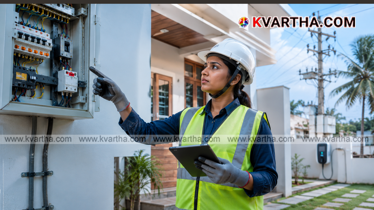 Safety sign for electrical hazards