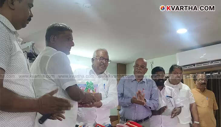  P Jayarajan speaks at Khadi press conference