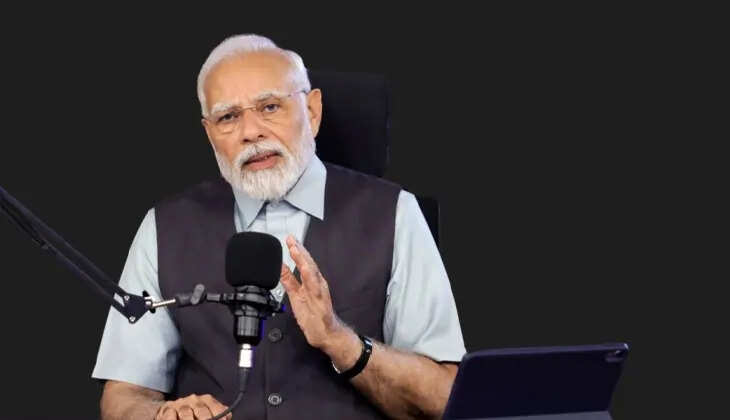 PM Modi addressing Mann Ki Baat