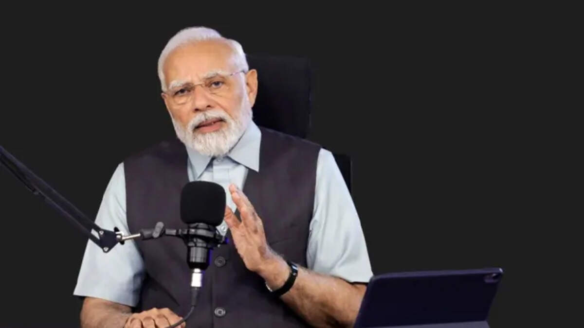 PM Modi addressing Mann Ki Baat
