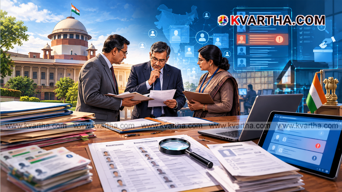 Representational image reflecting Election Commission of India and voting process controversy
