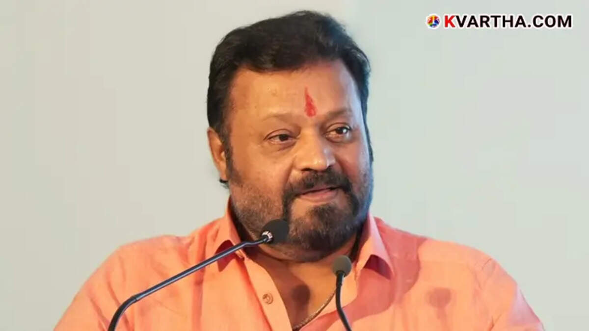 Minister Suresh Gopi speaking about AIIMS.