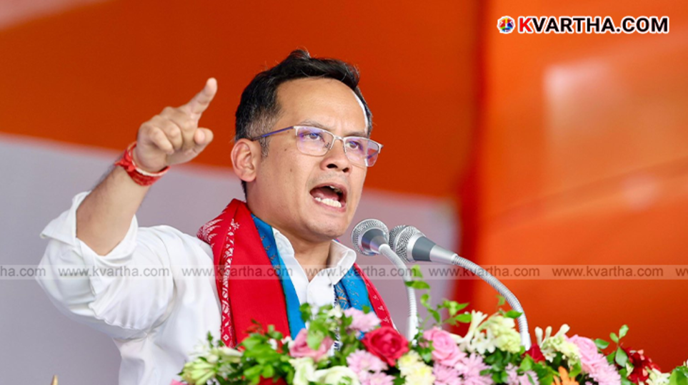 Congress leader Gaurav Gogoi speaks on voter list irregularities.