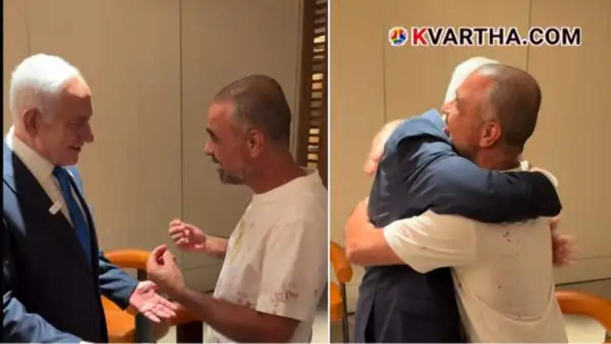  Image reflecting Israeli PM Benjamin Netanyahu praising Indian pilot Capt. Smit Machhar