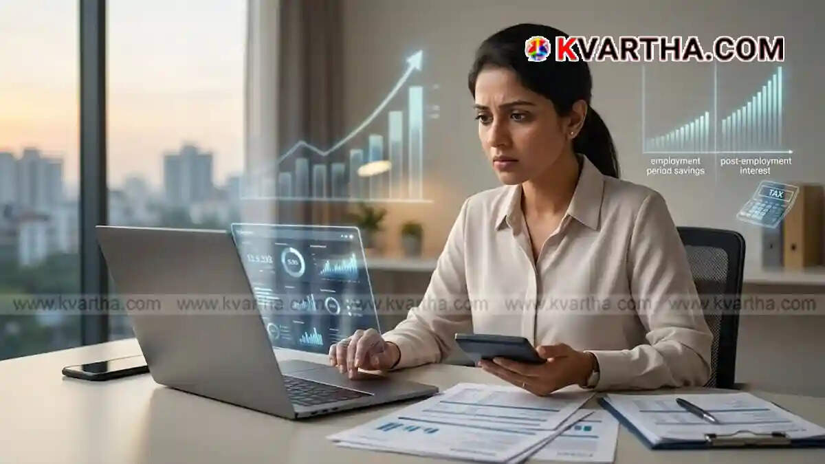  Representational image reflecting EPF interest tax rules after quitting job