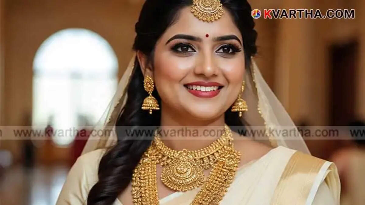 Bride Representing Kerala Gold Price March 11