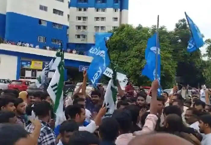 udsf won at kannur medical college in pariyaram