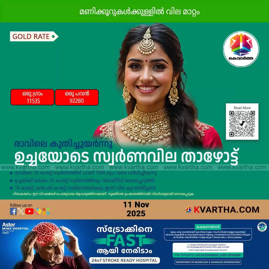 kerala gold price falls after noon trading pavan drops 320