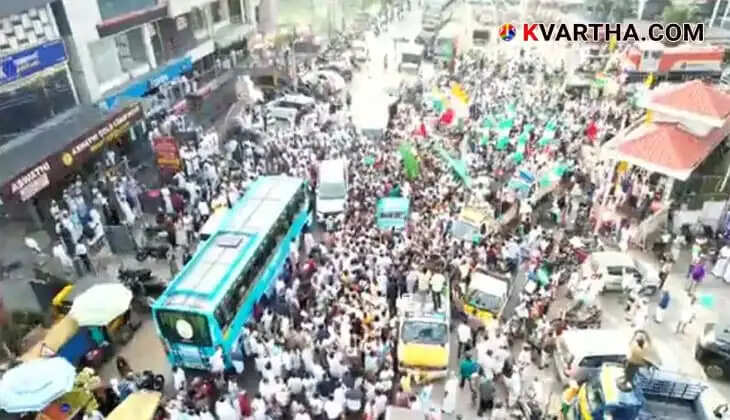 Palakkad by-poll kottikalasam road show