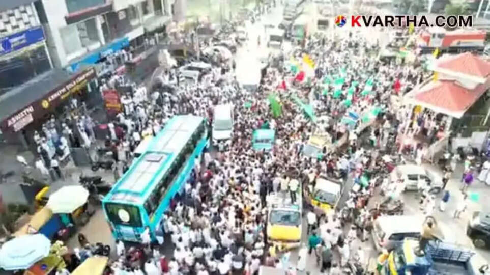 Palakkad by-poll kottikalasam road show