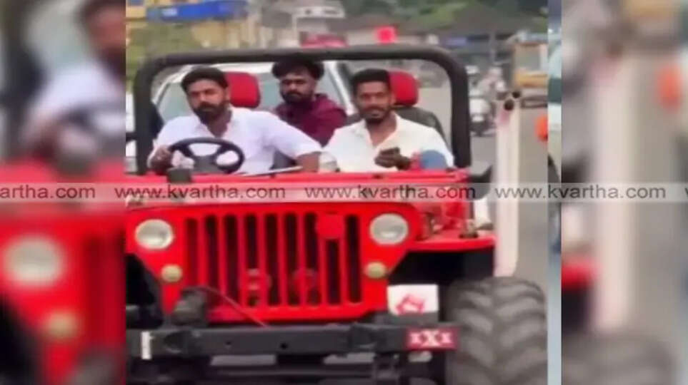 kannur motor vehicle department gave a report that akash thillangery
