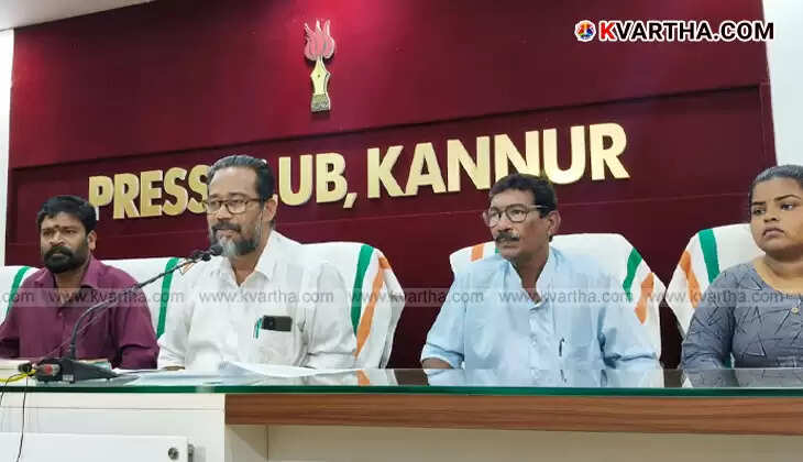  Dalit family protesting outside Kannur Collectorate due to landslide threat.
