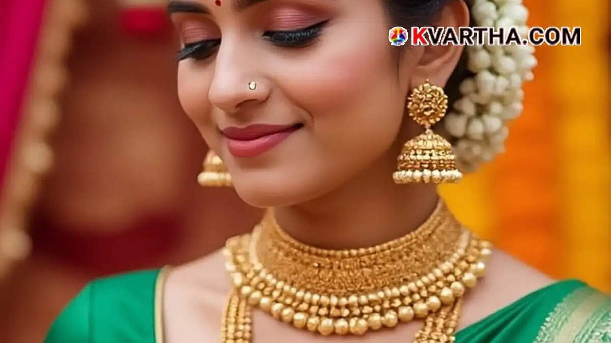 Bride Representing Kerala Gold Price July 23 