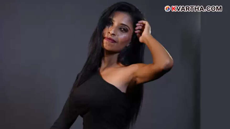 Renu Sudhi in a recent photoshoot that sparked controversy on social media.