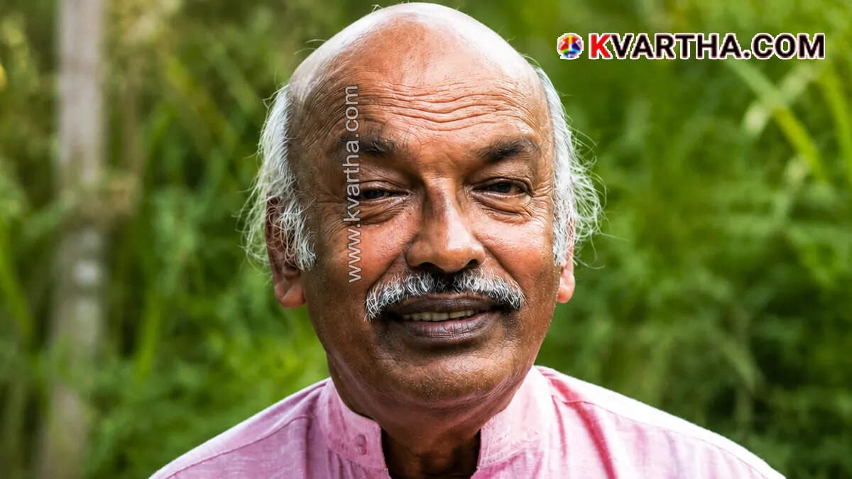 A picture of the renowned writer T.K.D. Muzhappilangad.