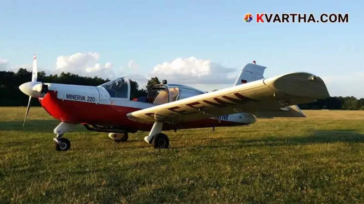 A pilot competing in the Morane Saulnier Rallye Trophy