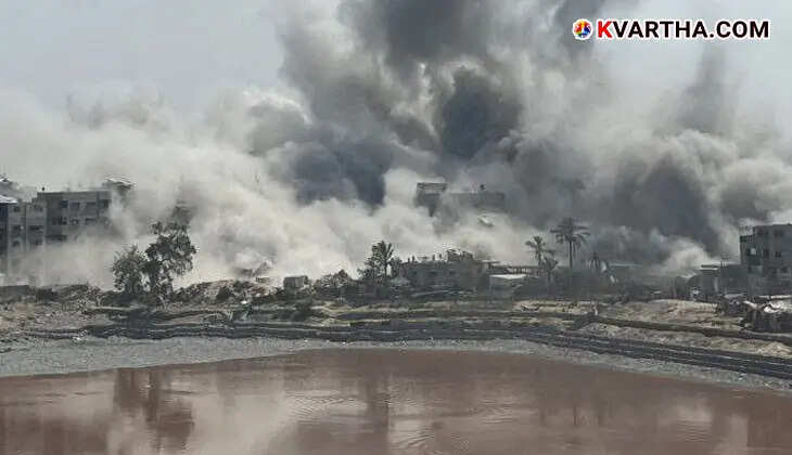 A picture of a building destroyed in Gaza due to the Israel-Palestine conflict.