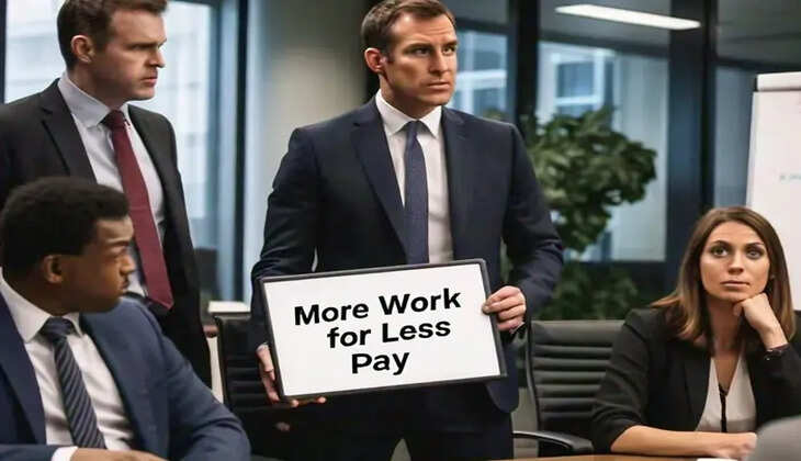 more work for less pay
