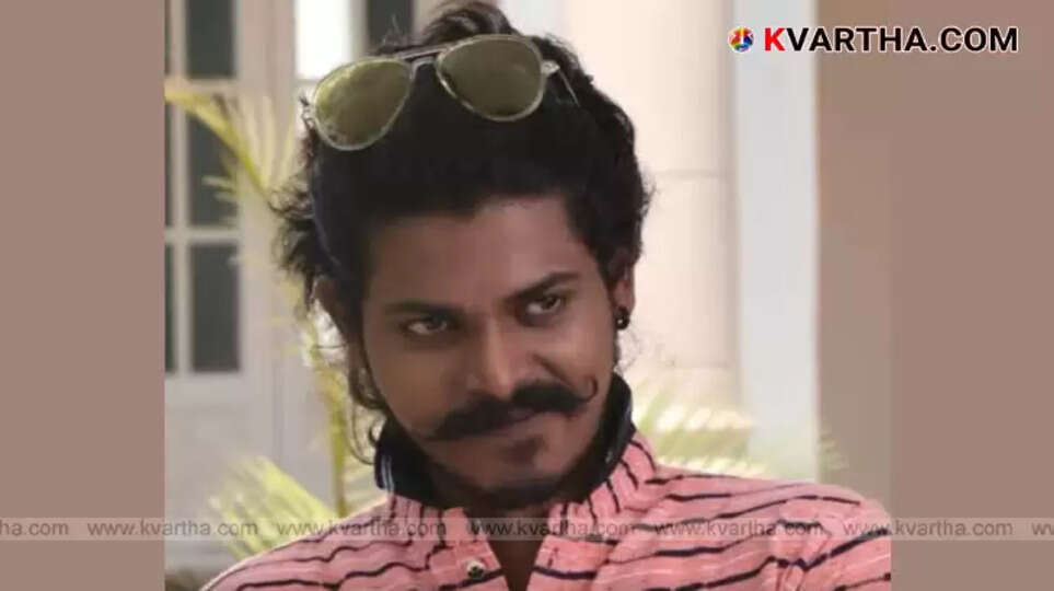 Portrait of the deceased Marathi actor Tushar Gadgilgawkar.