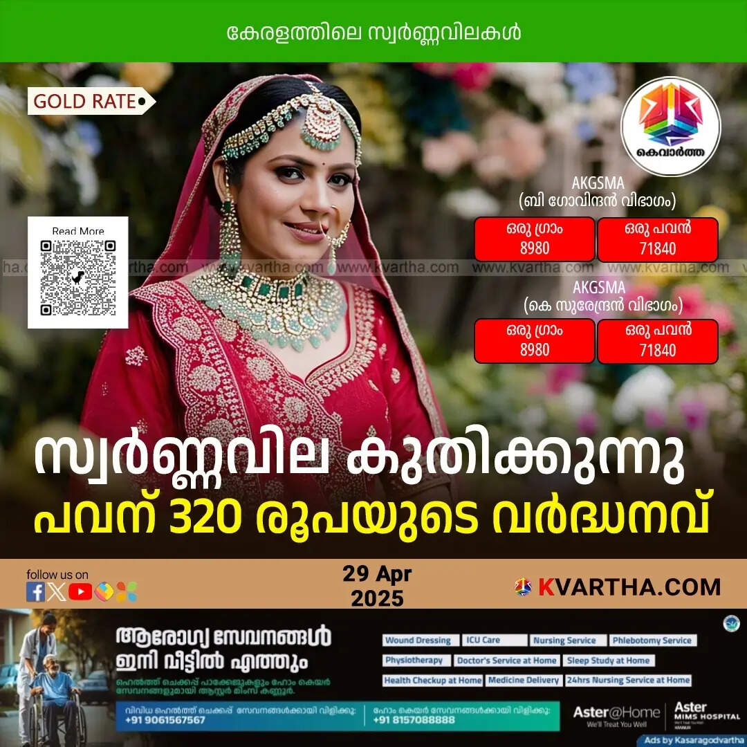Bride Representing Gold Price Rises Again in Kerala After Previous Dip