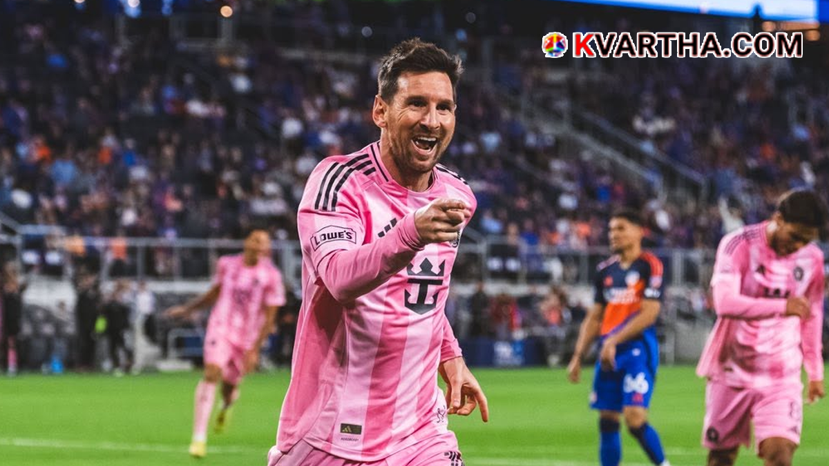 Representational image reflecting Lionel Messi playing for Inter Miami in MLS