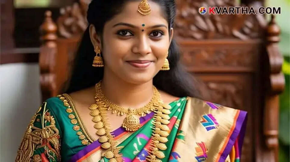 Bride Representing Gold Prices Soar in Kerala 