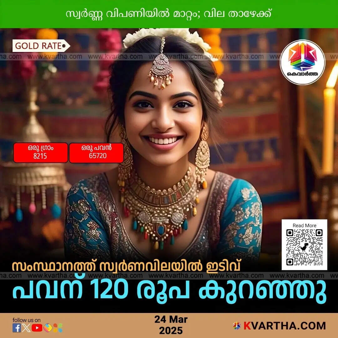  Bride Representing Gold Rate March 24 Kerala