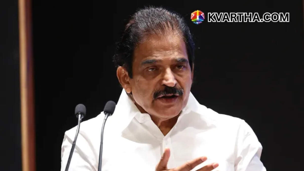 AICC General Secretary KC Venugopal addressing media in Alappuzha