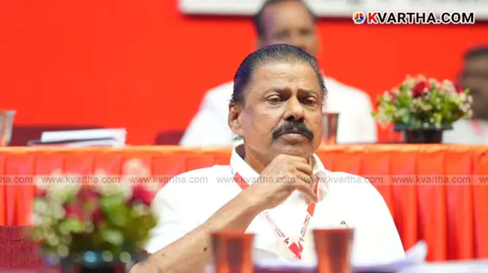 MV Govindan re-elected as CPM State Secretary