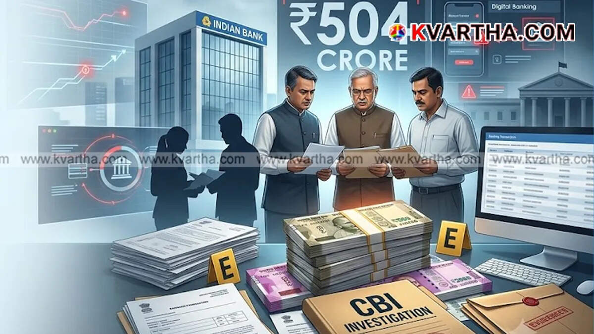  Representational image of CBI investigation and chargesheet filing in a major bank fraud case